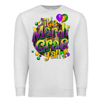 Oatmeal Heather its mardi gras yall Premium Sweatshirt - CowGirlArtShop