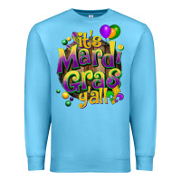 Ocean Blue its mardi gras yall Premium Sweatshirt - CowGirlArtShop