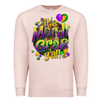 Pale Pink its mardi gras yall Premium Sweatshirt - CowGirlArtShop