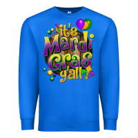 True Royal its mardi gras yall Premium Sweatshirt - CowGirlArtShop