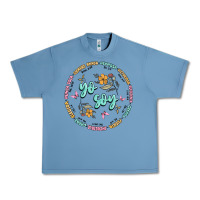 Pebble Blue yo soy inspiration Urban Heavy Tee - MaliasSmallBusiness