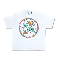 White yo soy inspiration Urban Heavy Tee - MaliasSmallBusiness