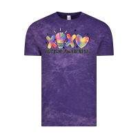 Cloud Purple autism awareness Vintage Tee - MaliasSmallBusiness