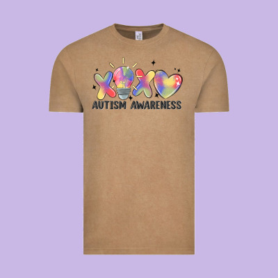 Autism Awareness Vintage Tee Designed By Maliassmallbusiness