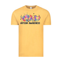 Vintage Mustard autism awareness Vintage Tee - MaliasSmallBusiness