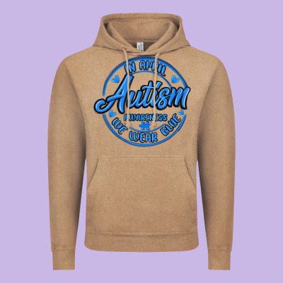 Autism Awareness Vintage Hoodie Designed By Maliassmallbusiness
