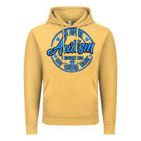 Vintage Mustard autism awareness Vintage Hoodie - MaliasSmallBusiness