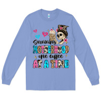 Colony Blue surviving motherhood one coffee at a time Long Sleeve Tee - MaliasSmallBusiness