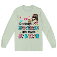 Matcha surviving motherhood one coffee at a time Long Sleeve Tee - MaliasSmallBusiness