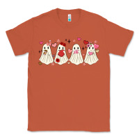 Copper valentines day ghost Classic Tee - MaliasSmallBusiness