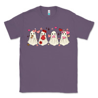 Lavender valentines day ghost Classic Tee - MaliasSmallBusiness
