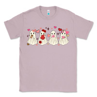 Lilac valentines day ghost Classic Tee - MaliasSmallBusiness