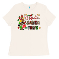 Bone i believe in santa paws Ladies Tee - AdoDesignShop
