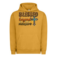Pigment Peanut Butter Blessed Beyond Measure Urban Hoodie - BundleAndBundleShop