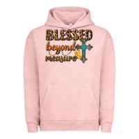 Pigment Salmon Blessed Beyond Measure Urban Hoodie - BundleAndBundleShop