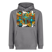 Storm western crosses and sunflowers Heavyweight Hoodie - TumblerDesignByShophia