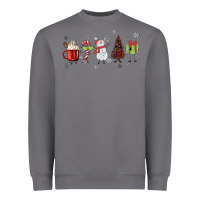 Storm Cartoon Christmas Characters Heavyweight Sweatshirt - MaliasSmallBusiness
