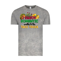 Cloud Rock i enjoy romantic walks to the taco truck Vintage Tee - MaliasSmallBusiness