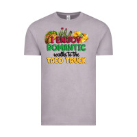 Vintage Zinc i enjoy romantic walks to the taco truck Vintage Tee - MaliasSmallBusiness