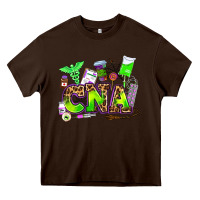Chocolate Brown cna halloween Heavy Core Tee - AdoDesignShop