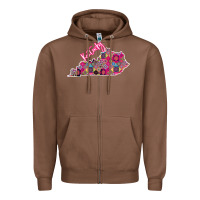 Chestnut Pink Kentucky Zipper Hoodie - Bettercallsaul