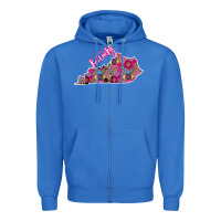 True Royal Pink Kentucky Zipper Hoodie - Bettercallsaul