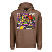 Chestnut mardi gras gamer Premium Hoodie - CowGirlArtShop