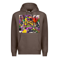 Coffee mardi gras gamer Premium Hoodie - CowGirlArtShop
