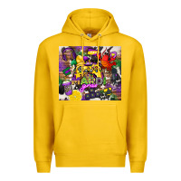Lemon mardi gras gamer Premium Hoodie - CowGirlArtShop