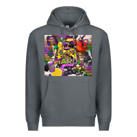 Rock mardi gras gamer Premium Hoodie - CowGirlArtShop