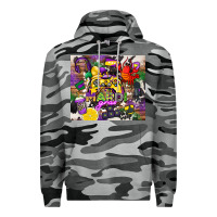 Slate Camo mardi gras gamer Premium Hoodie - CowGirlArtShop
