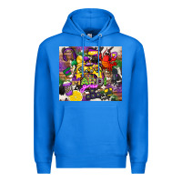 True Royal mardi gras gamer Premium Hoodie - CowGirlArtShop