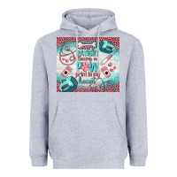 Heather Grey every patient leaves a paw print in my heart Heavyweight Hoodie - TumblerDesignByShophia