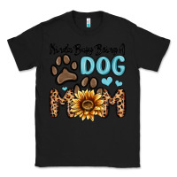 Black kinda busy being a dog mom Classic Tee - MaliasSmallBusiness