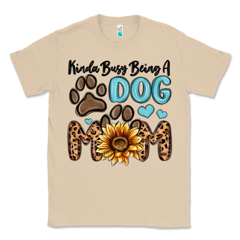 Kinda Busy Being A Dog Mom Classic Tee by MaliasSmallBusiness | Teevron
