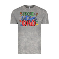 Cloud Rock proud autism dad Vintage Tee - MaliasSmallBusiness
