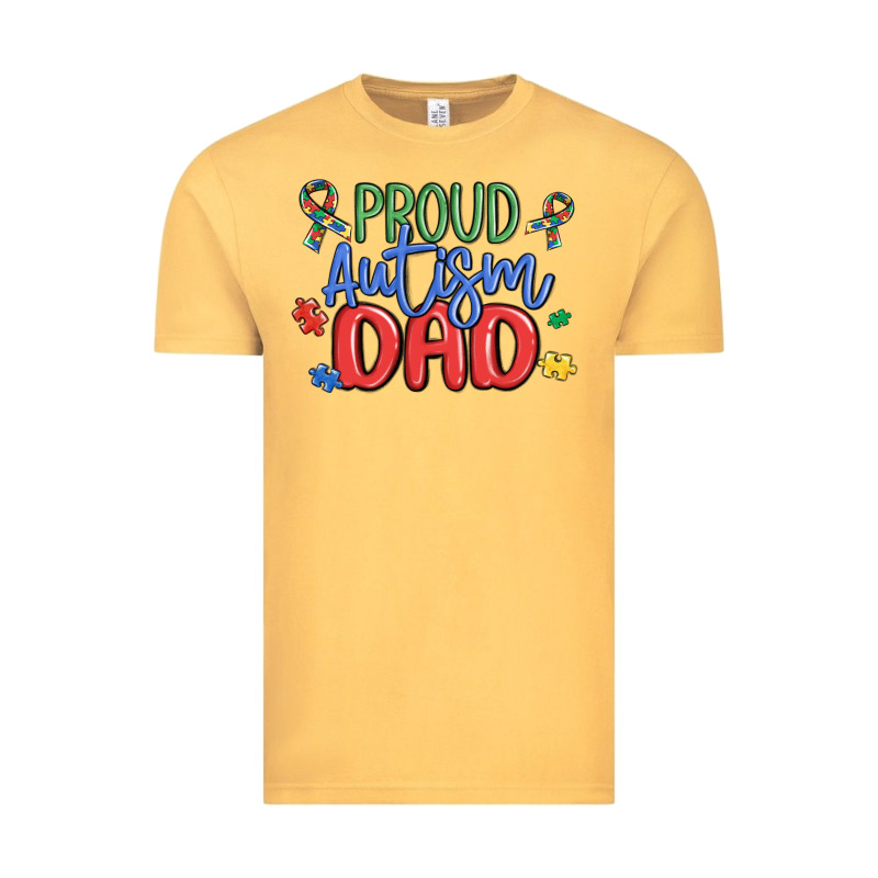 Proud Autism Dad Vintage Tee by MaliasSmallBusiness | Teevron