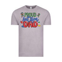 Vintage Zinc proud autism dad Vintage Tee - MaliasSmallBusiness