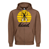 Chestnut Bee Kind Zipper Hoodie - Bettercallsaul
