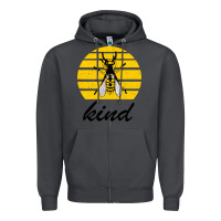 Smoke Bee Kind Zipper Hoodie - Bettercallsaul