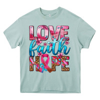 Arona love faith hope with cancer ribbon  ado Heavy Core Tee - AdoDesignShop
