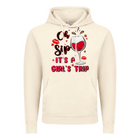 Vintage Artic oh sip it's a girl's trip Vintage Hoodie - MaliasSmallBusiness
