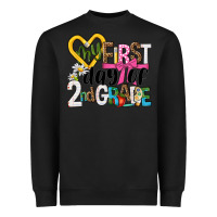 Black my first day of 2nd grade Heavyweight Sweatshirt - NancyCooperArtShop