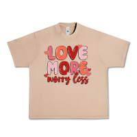 Burro love more worry less Urban Heavy Tee - MaliasSmallBusiness