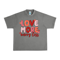 Tornado love more worry less Urban Heavy Tee - MaliasSmallBusiness