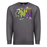 Charcoal Heather cna mardi gras certified nursing assistant Premium Sweatshirt - CowGirlArtShop
