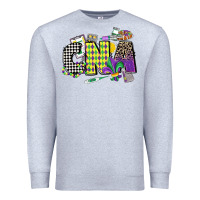 Heather Grey cna mardi gras certified nursing assistant Premium Sweatshirt - CowGirlArtShop