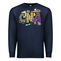 Navy cna mardi gras certified nursing assistant Premium Sweatshirt - CowGirlArtShop