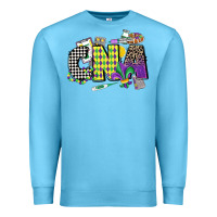 Ocean Blue cna mardi gras certified nursing assistant Premium Sweatshirt - CowGirlArtShop
