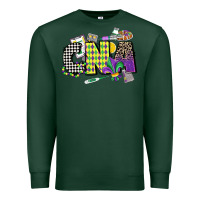 Sports Green cna mardi gras certified nursing assistant Premium Sweatshirt - CowGirlArtShop